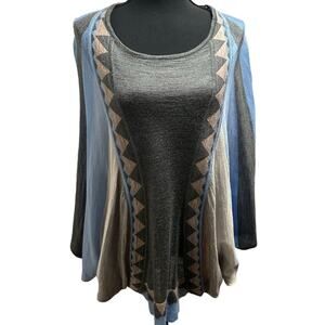 Love Stitch- Vintage Poncho - NWOT - Large